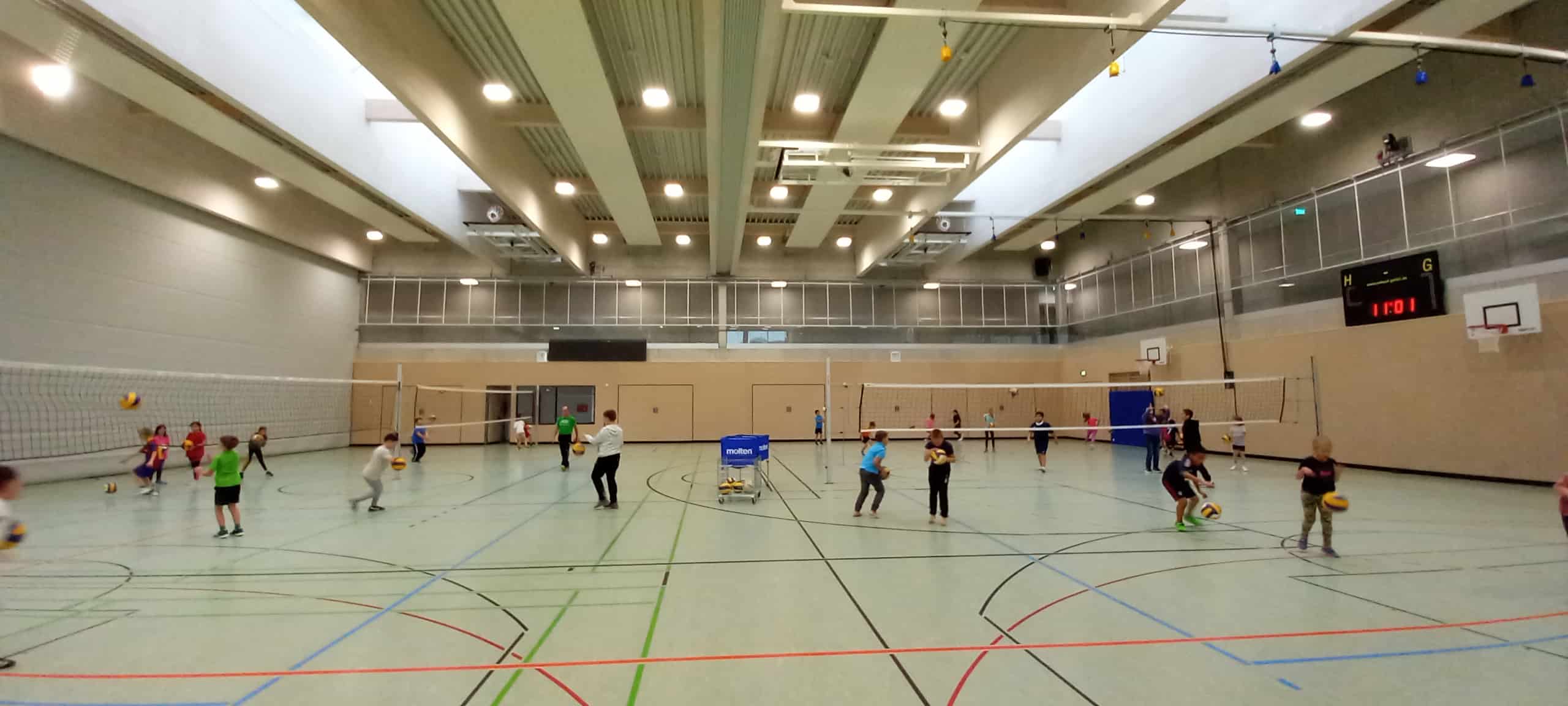 Volleyballtag an der Bibris Gemeinschaftsschule-Grundschule (20.10.23)