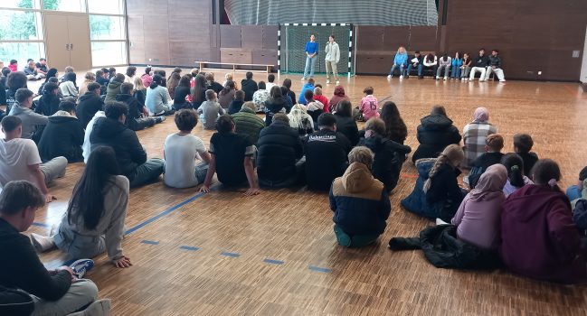 Schülervollversammlung und Schülersprecherwahl 2025/26 (30.09.25)