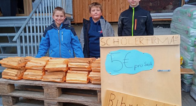 Schülerfirma der GMS Bibrisschule beim verkaufsoffenen Sonntag