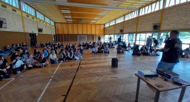 Sportabzeichenvergabe GS und SEK an der Gemeinschaftsschule (27.07.26)